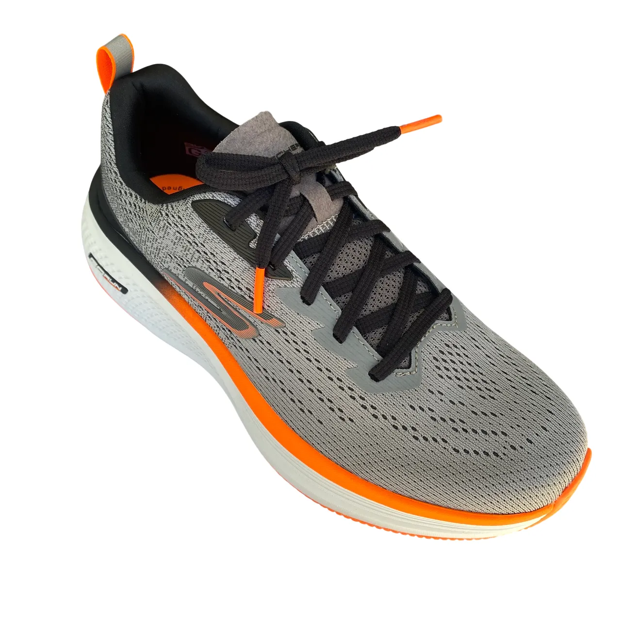 Skechers scarpa da corsa da uomo GO RUN Elevate 2.0 Fluid Motion 220847/CHAR carbone hill - running shoes 3D Molded Heel Cushion