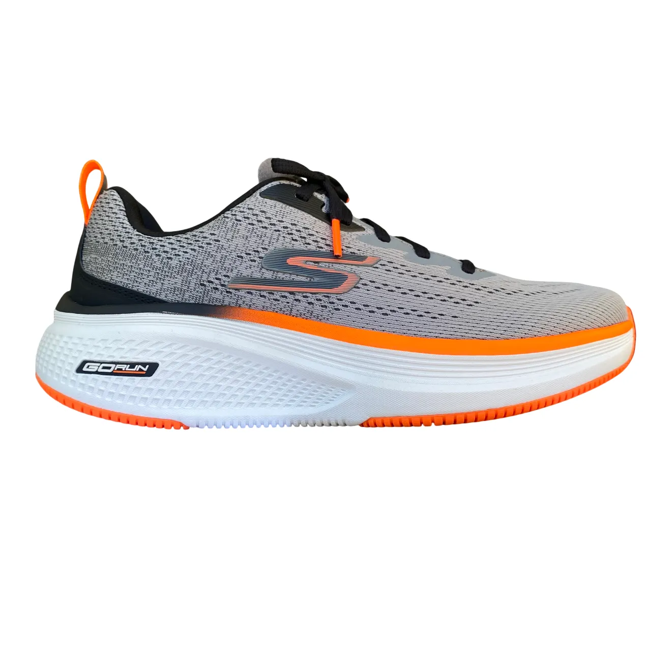 Skechers scarpa da corsa da uomo GO RUN Elevate 2.0 Fluid Motion 220847/CHAR carbone Short Distance Safety - enhancing