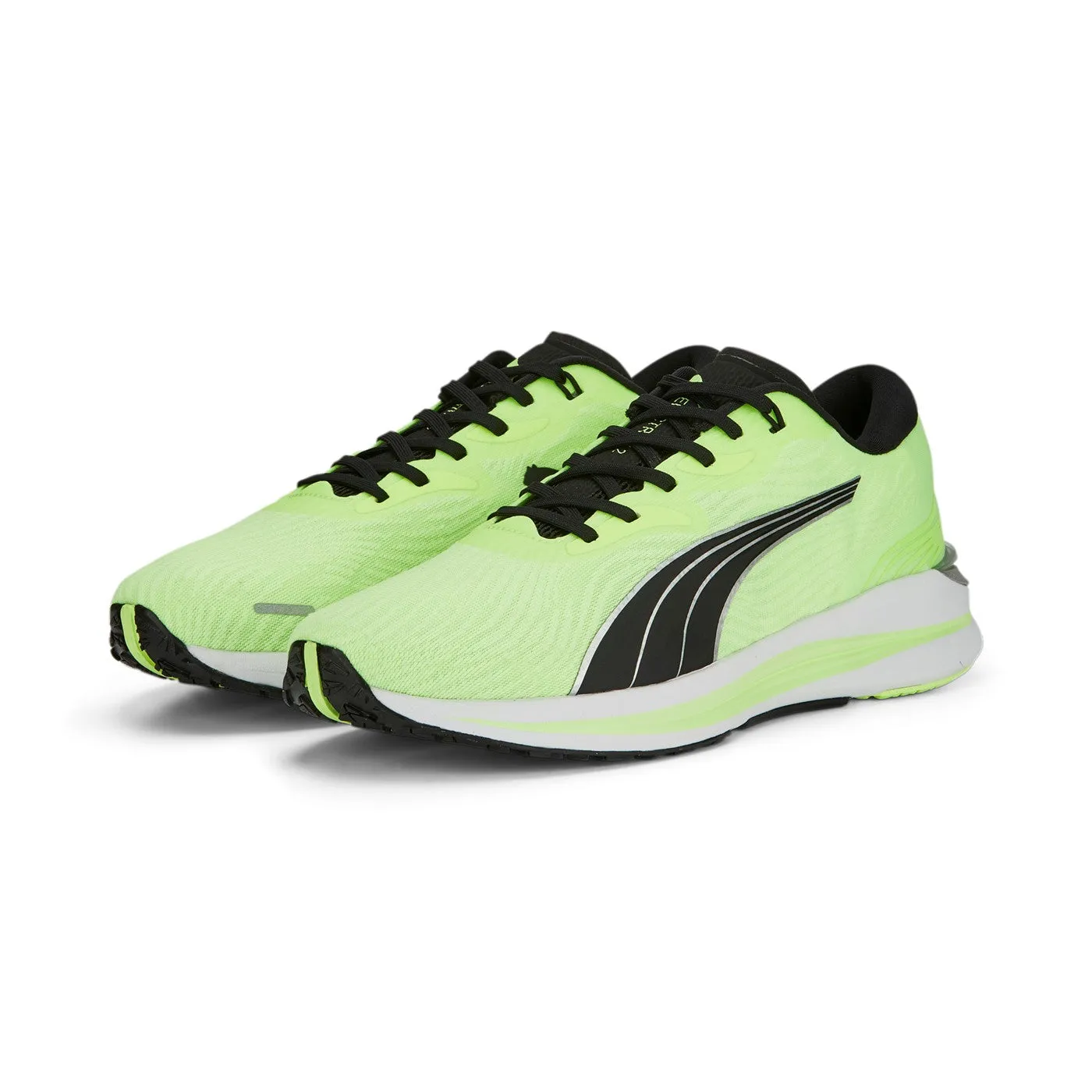 Puma scarpa da corsa da uomo Electrify Nitro 2 376814-12 giallo fluo nero argento light colors