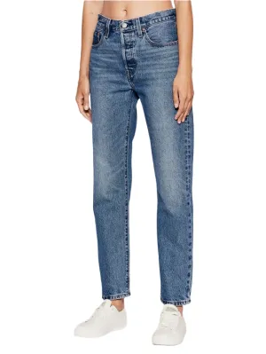 Home Comfort Party Look Modern Minimalist Trendy Sunny Vibes Levi's pantalone jeans da donna corto 501 Cropped 36200-0236 blu medio