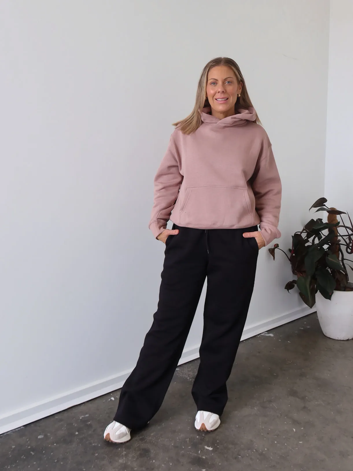 Running Gear Frankie Hoodie - Hazy Pink