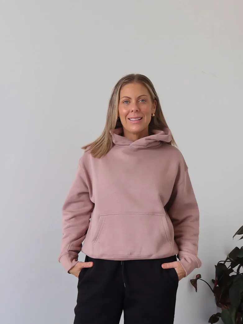 Frankie Hoodie - Hazy Pink Home improvement wear Recycled Polyester
