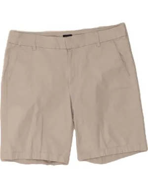 J. CREW Womens Chino Shorts US 12 Large W34  Grey Cotton Lounge Ready Outdoor Activity