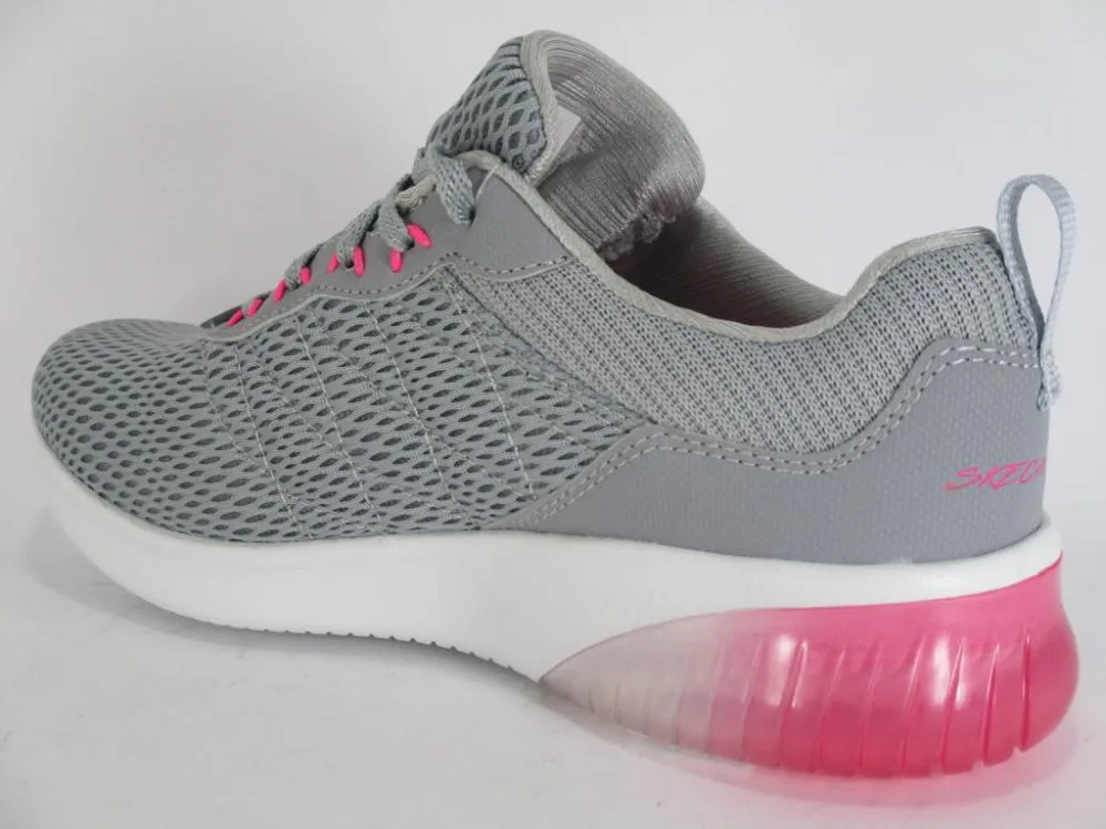 Skechers scarpa fitness da donna Skech Air Ultra Flex 13290 LGHP grigio chiaro MidTop