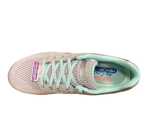 Skechers sneakers da donna Flex Apple 3.0 Moving Fast 13059 GYMN grigio Heat resistant