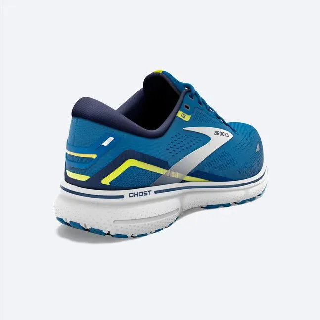 Brooks Ghost 15 Scarpa da Corsa Uomo - Blu Notte Vita Bianca spring running