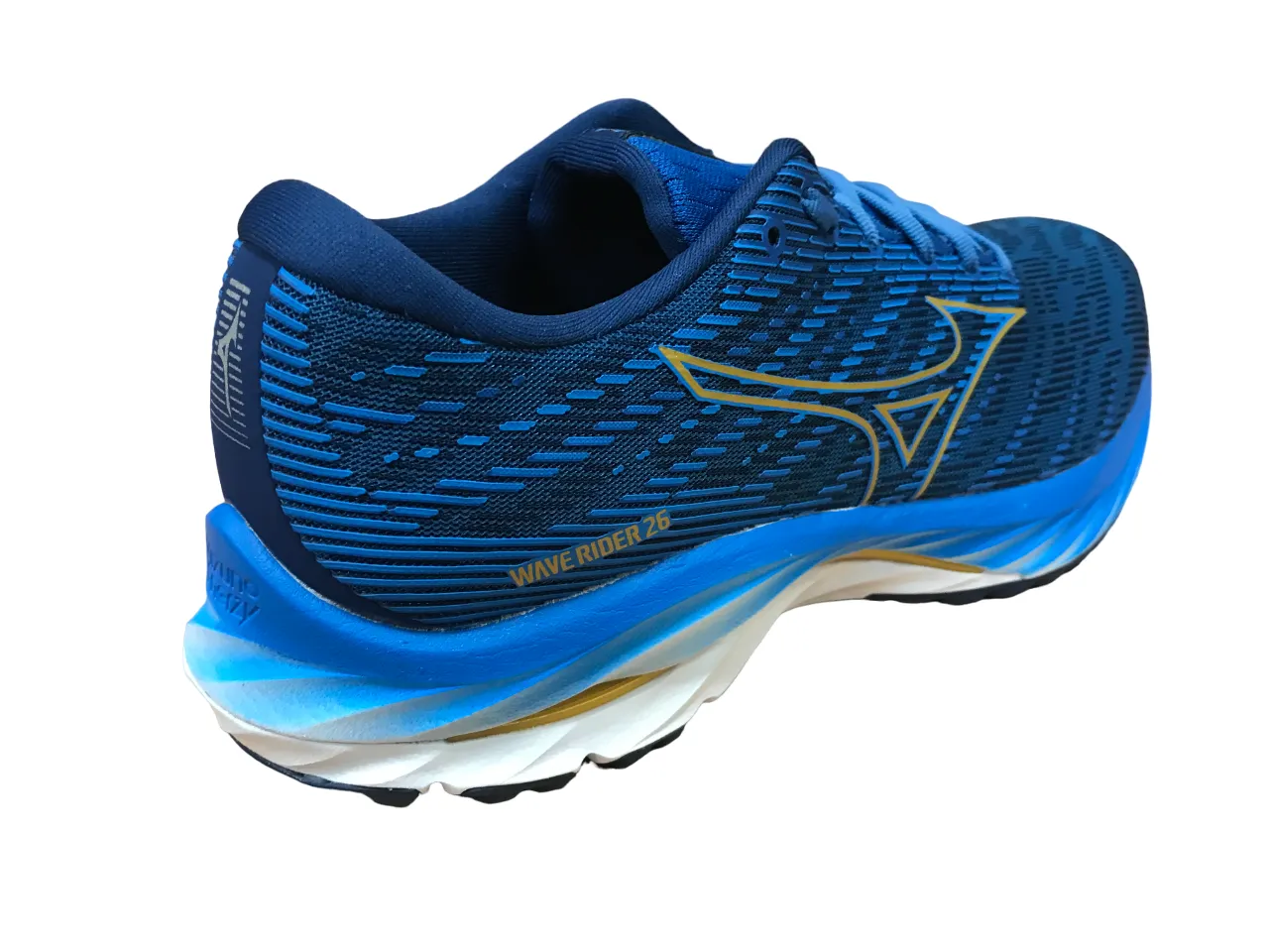 Mizuno scarpa da corsa da uomo Wave Rider 26 J1GC220353 blu Dry running comfort fitness - enthusiast