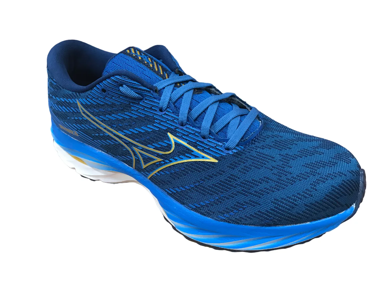 fartlek running shoe ability narrow - fit choice Mizuno scarpa da corsa da uomo Wave Rider 26 J1GC220353 blu