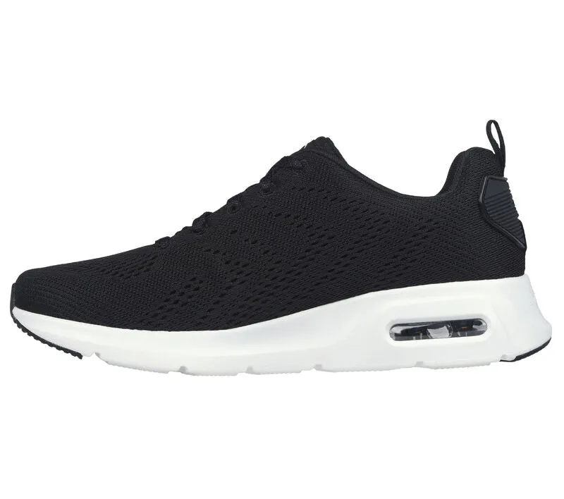 Biomechanical Contouring Skechers scarpa da ginnastica da donna Skech- Air Court Slick Avenue 149948/BKW nero bianco