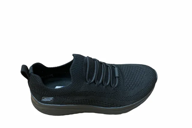 Skechers scarpa sneakers da donna Bobs Sparrow 2.0 Allegiance Crew 117027/BBK nero running in a road race shoes