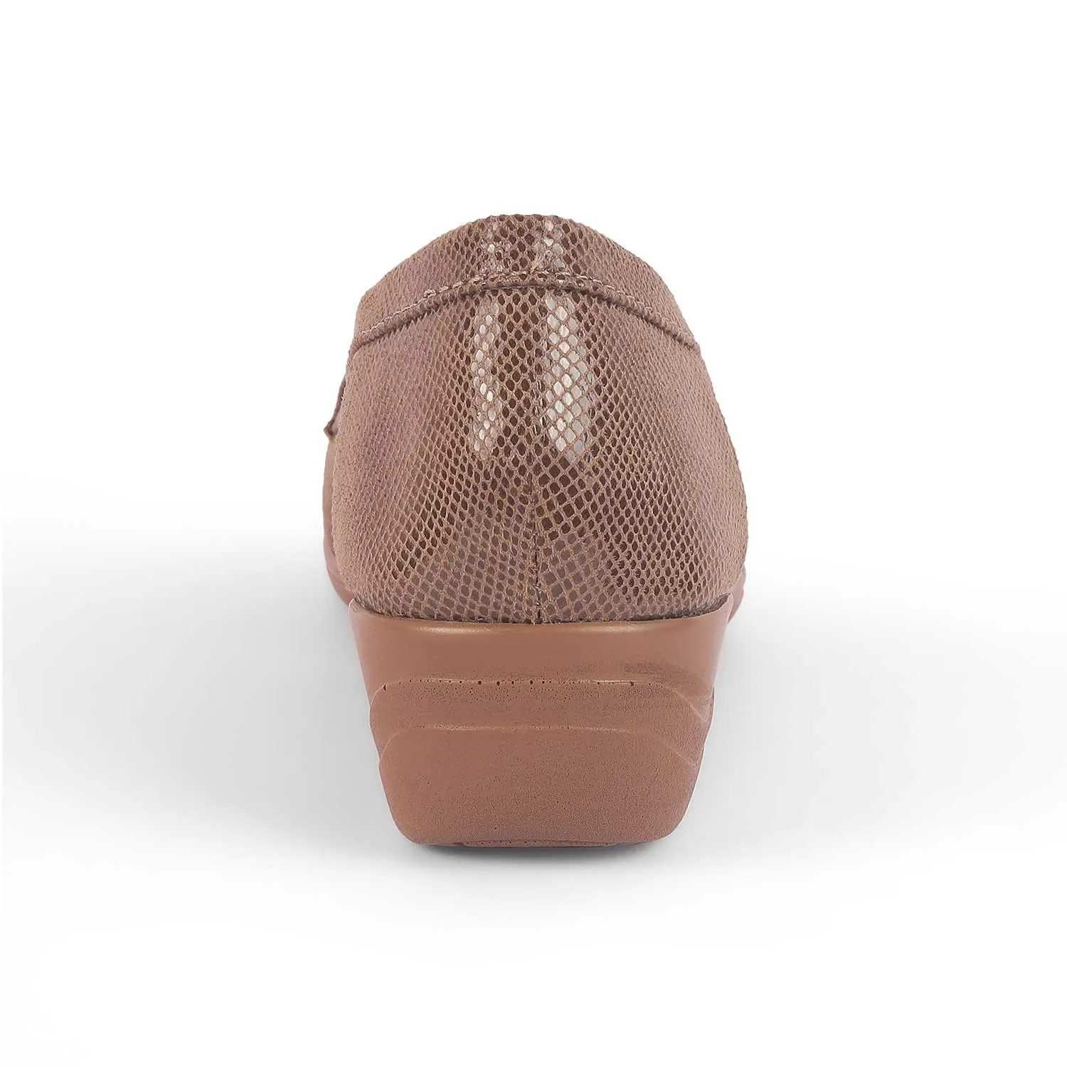 Season Flex Tresmode Marcoval Brown Women's Dress Wedge Loafers