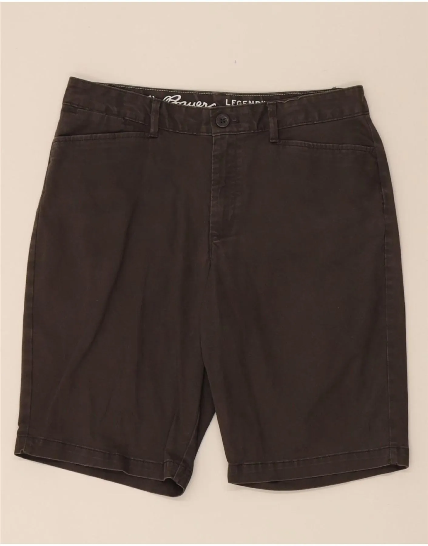 UPF Protection EDDIE BAUER Womens Casual Shorts US 10 Large W32  Grey Cotton