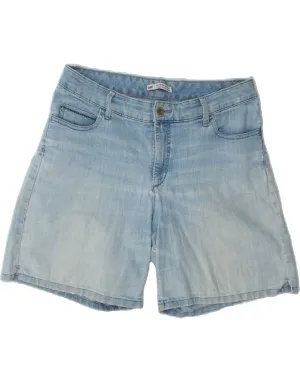 LEE Womens Slender Secret Low Waist Denim Shorts W34 Large  Blue art industry