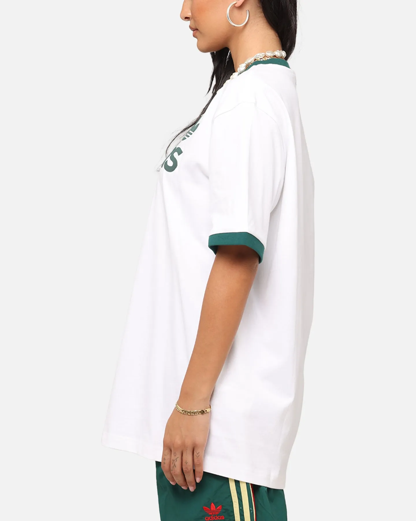 Thermoregulating Fabric Perfect For Relaxing Adidas Simple T-Shirt White