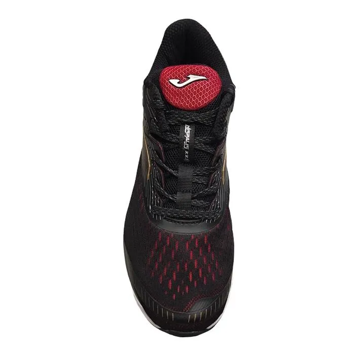 running in a suspension cable bridge area shoes Joma scarpa da corsa da uomo R.HISPALIS men 2001 nero oro