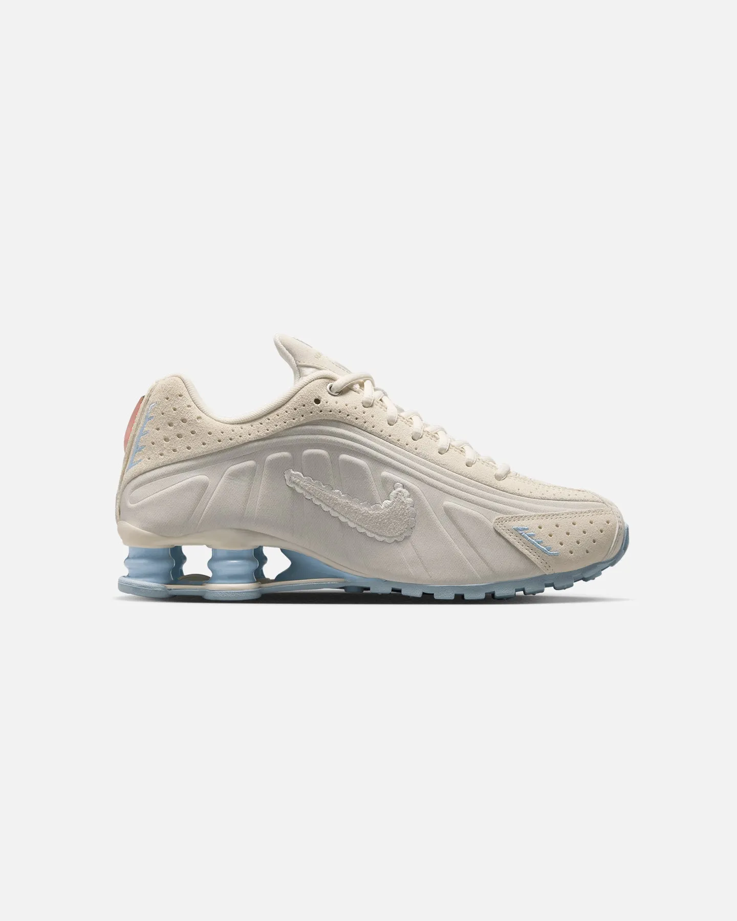 Nike Women's Shox R4 Pale Ivory Cactus Cool Light Step