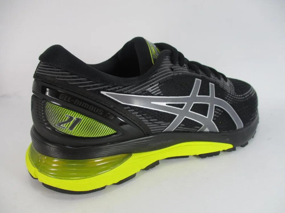 obstacle - course running shoes Asics scarpa da corsa da uomo Gel Nimbus 21 1011A169 003 nero giallo limone