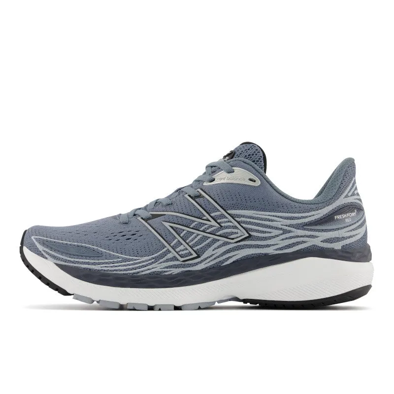 Fresh Foam X 860v12 - Ocean Grey with Light Slate and Black - Men's warm - up
