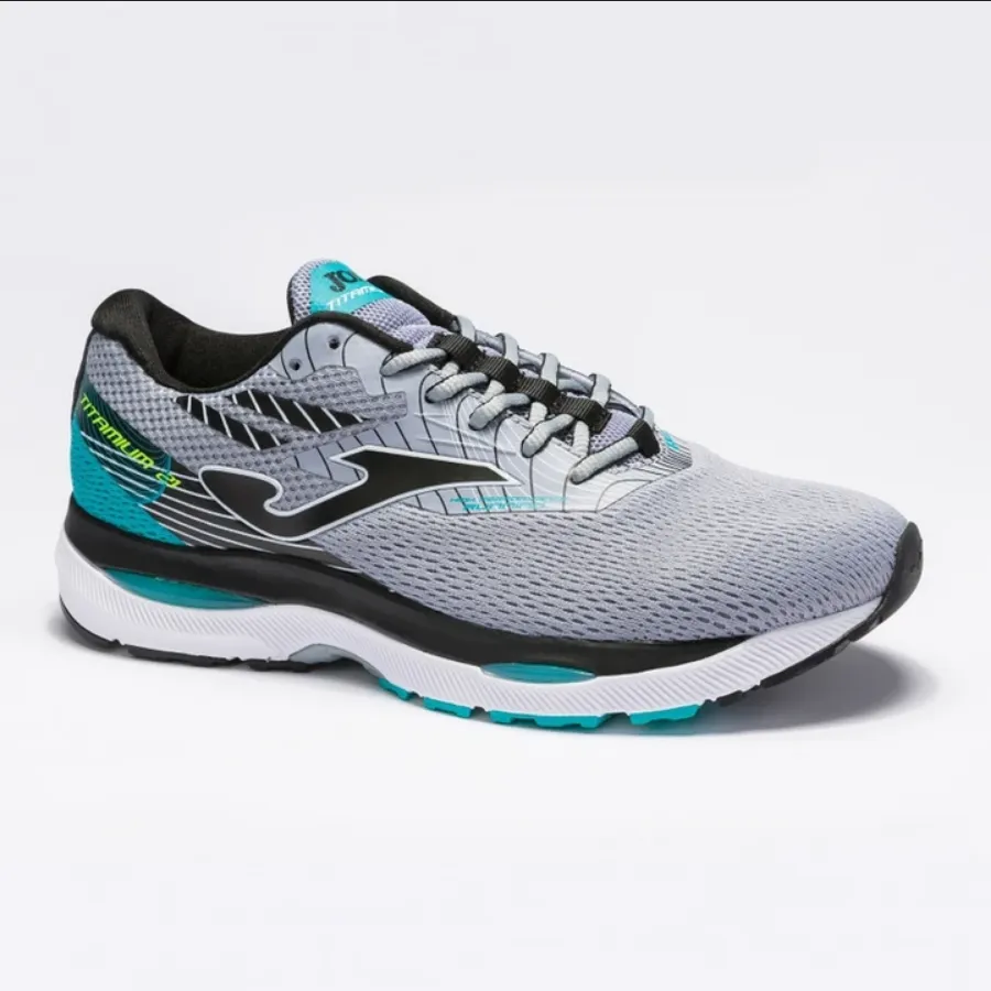 3D Heel Clutch System Shock Reducing Joma scarpa da corsa da uomo Titanium 2112 grigio nero
