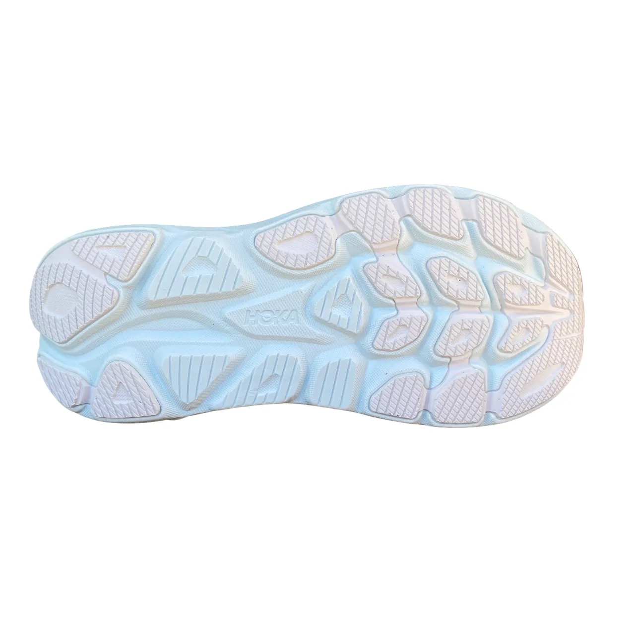 Cushioned Midsole fitness walk Hoka One One scarpa da corsa da donna Clifton 10 1162031-WTCL bianco-cielo