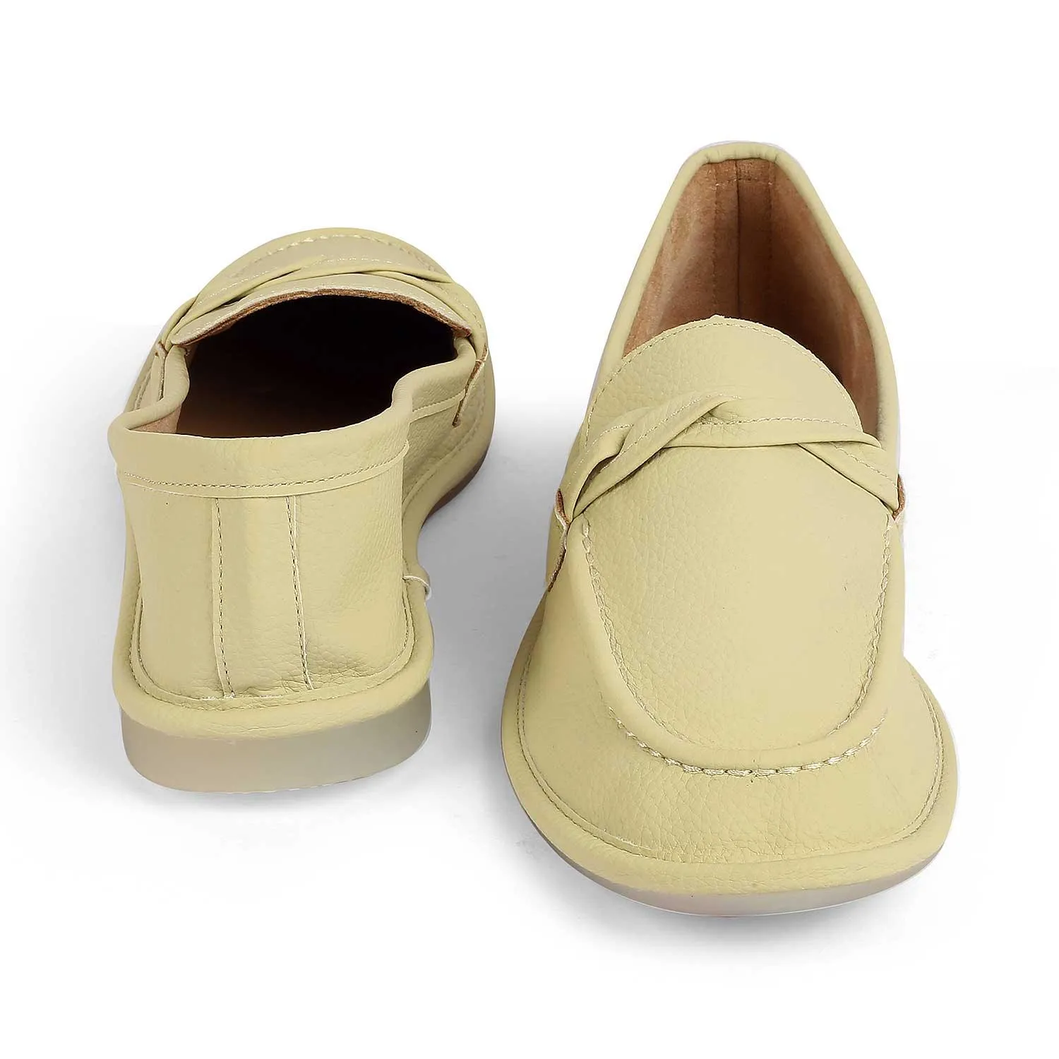 Tresmode Yorko Green Women's Casual Loafers Easy Movement