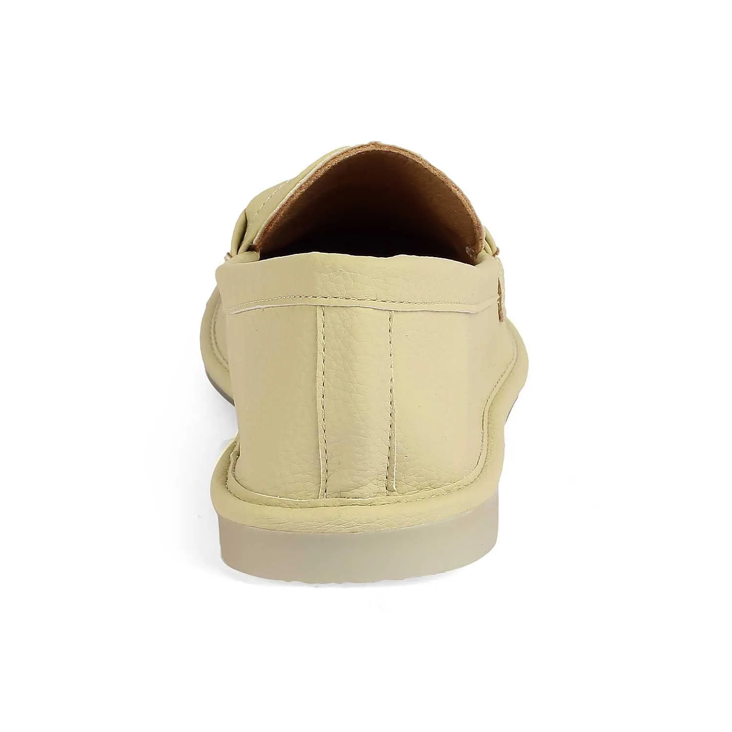 Tresmode Yorko Green Women's Casual Loafers Comfortable Leather Design