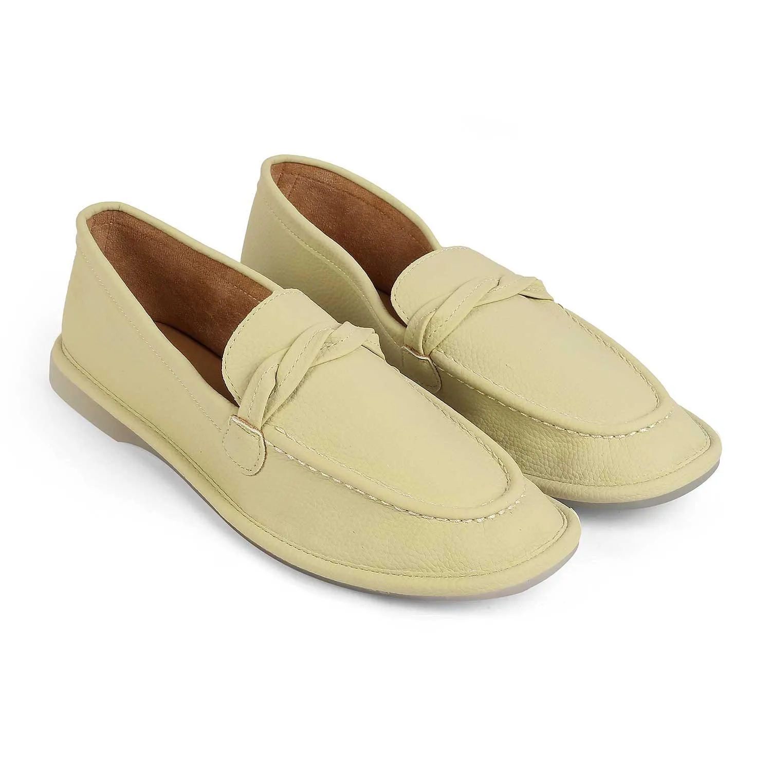 Tresmode Yorko Green Women's Casual Loafers Quiet Park