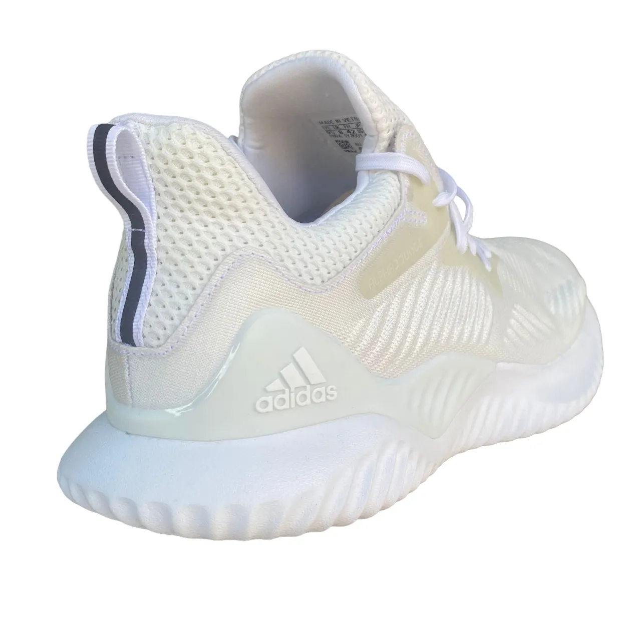 Engineered Knit Upper Adidas scarpa da corsa da uomo Alphabounce Beyond AC8634 bianco