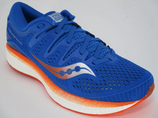 Breathable Inner Sleeve casual sneakers Saucony scarpa da corsa da uomo TRIUMPH ISO 5 S20462 36 blu arancio