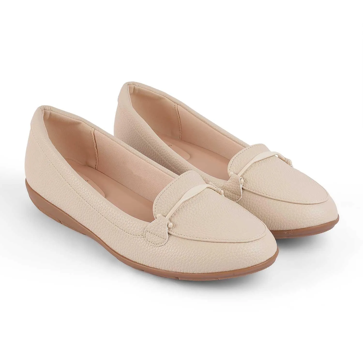 Tresmode Rujer Beige Women's Casual Loafers Timeless Investment