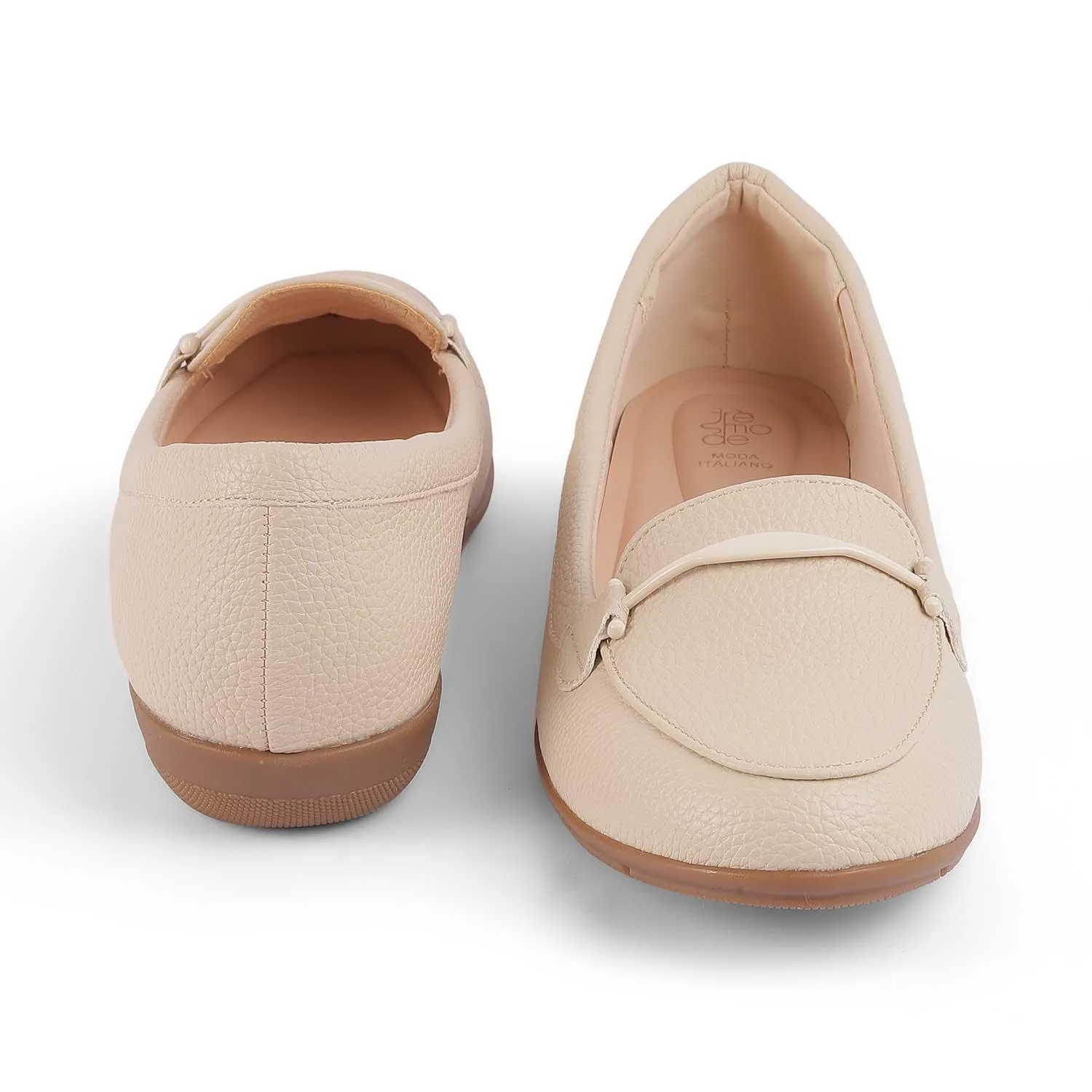 Simple Comfort Tresmode Rujer Beige Women's Casual Loafers
