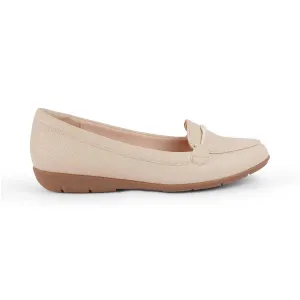Basic Wardrobe Street Food Tresmode Rujer Beige Women's Casual Loafers