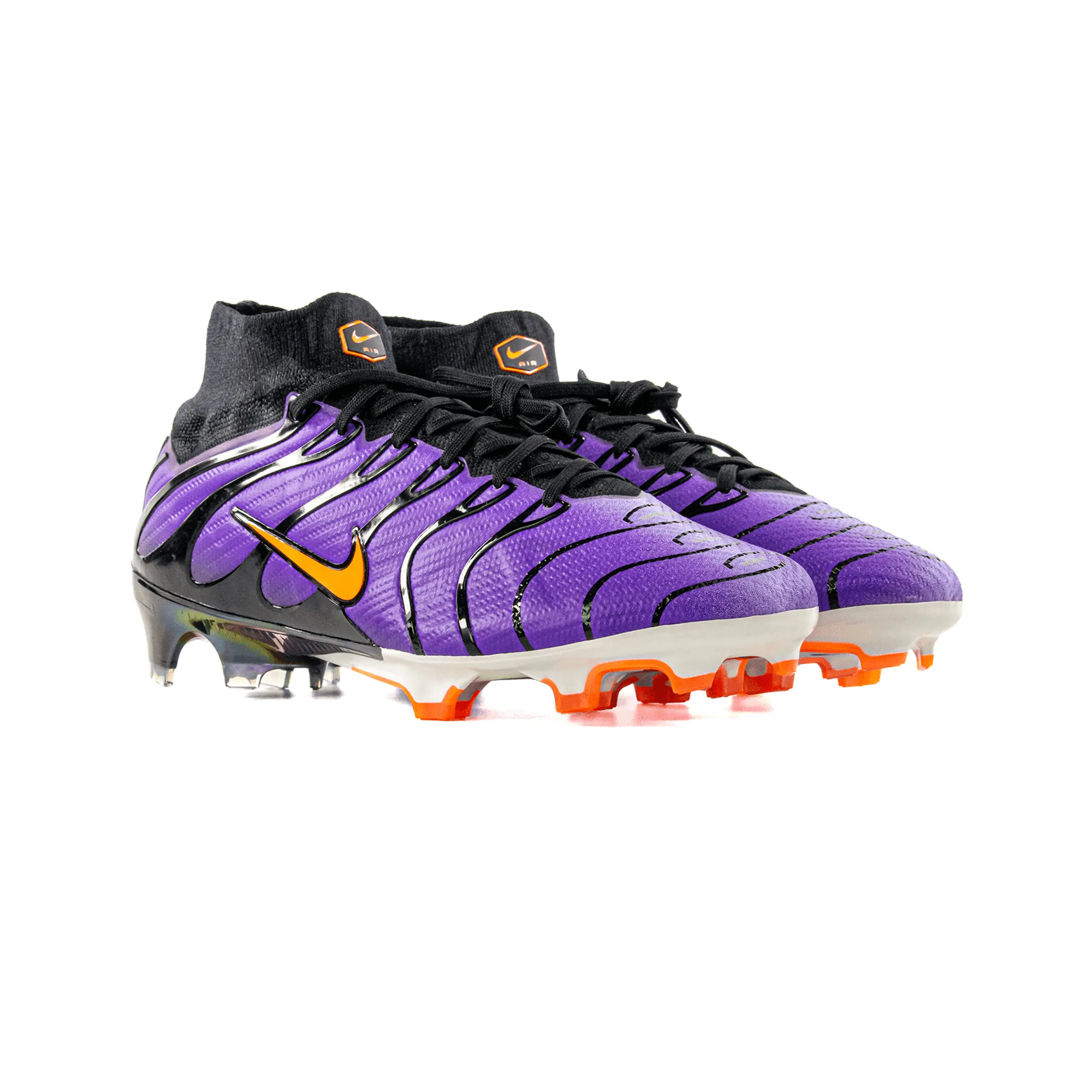 Flexible Traction Pattern Cushioned Landing Nike Mercurial Superfly 9 FG Kylian Mbapp?? Air Max Plus 'Voltage Purple' (2024)