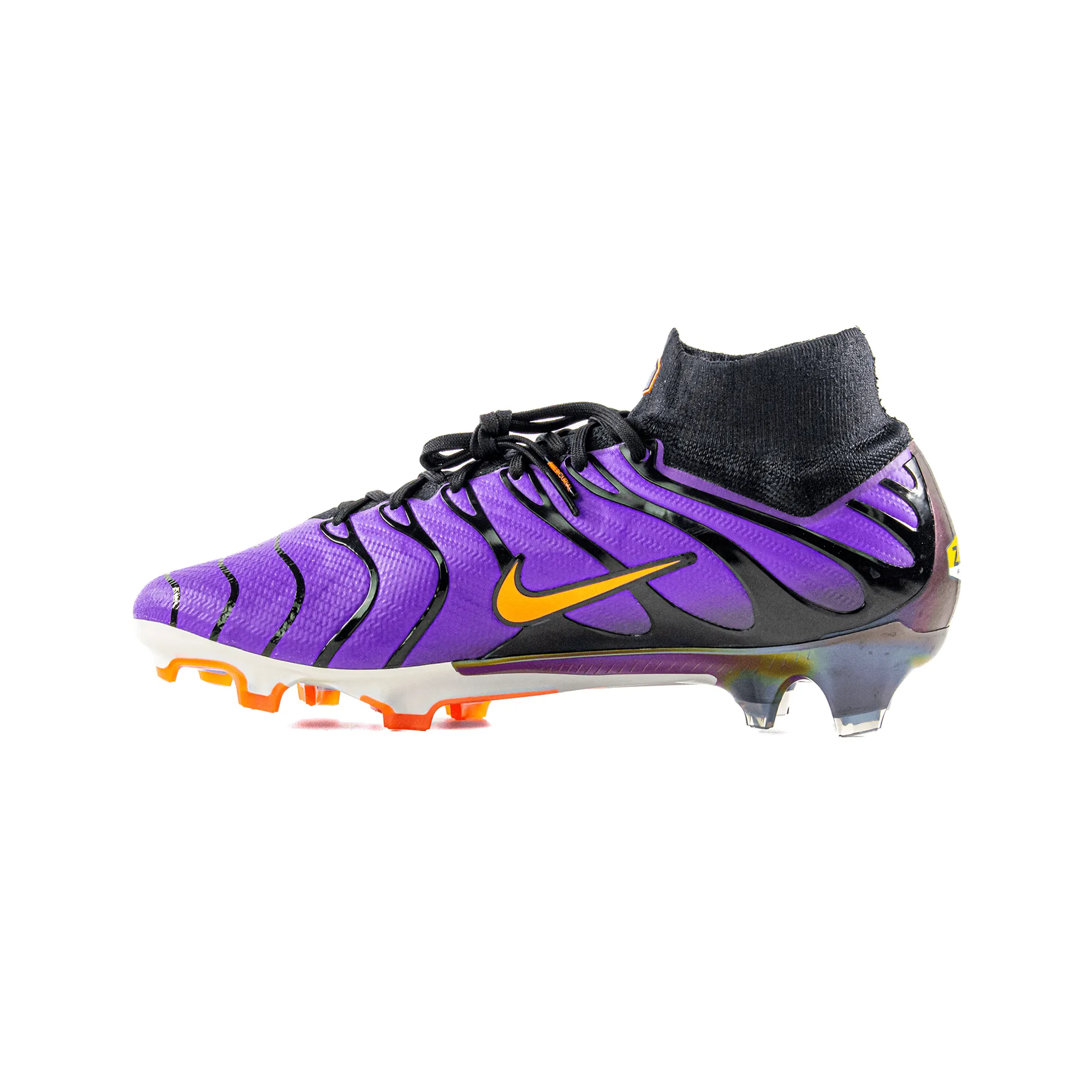 Nike Mercurial Superfly 9 FG Kylian Mbapp?? Air Max Plus 'Voltage Purple' (2024) Aero Curved Heel