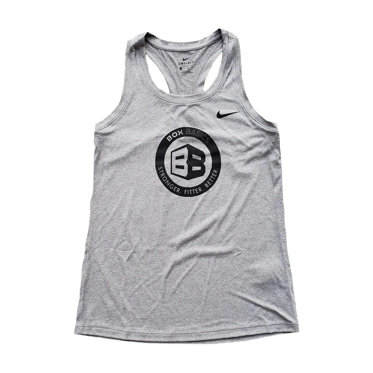 Box Basics x Nike Dri-FIT Legend Racerback Tank Yarn Dyed Colorfastness Silicome Grip