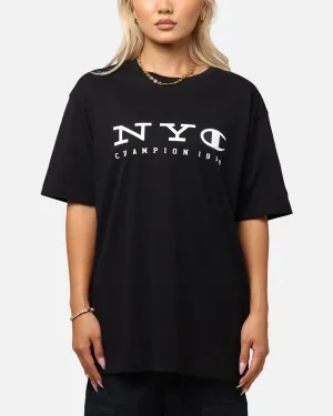 Casual Layers Champion Rochester Graphic T-Shirt Black
