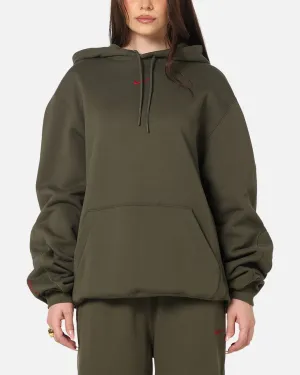 Nike Nocta Fleece Hoodie Khaki Winter Mode Cozy Apparel