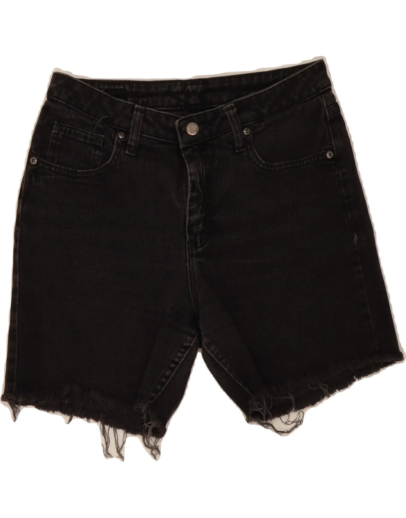 Anti Friction Seams LEE Womens Denim Shorts US 8 Medium W30  Grey Cotton