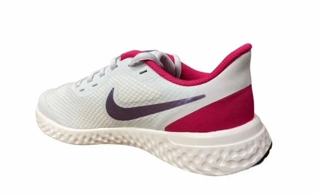 foam - midsole - cushioning shoes Endurance Running Nike scarpa da corsa da ragazza Revolution 5 GS BQ5671-018 grigio-viola