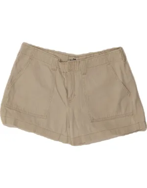Easy Fit WrinkleFreeFabric LEE Womens Casual Shorts W32 Large Beige