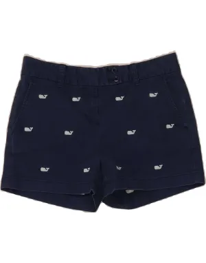 jumpsuit VINEYARD VINES Womens Chino Shorts US 4 Small W30  Navy Blue Spotted