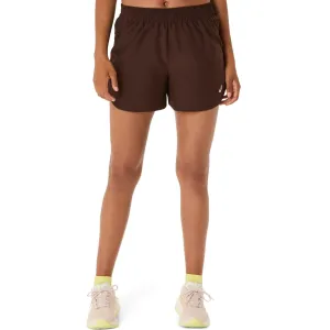 Asics Nagino Run 4" Womens Shorts Water Repellent Finish