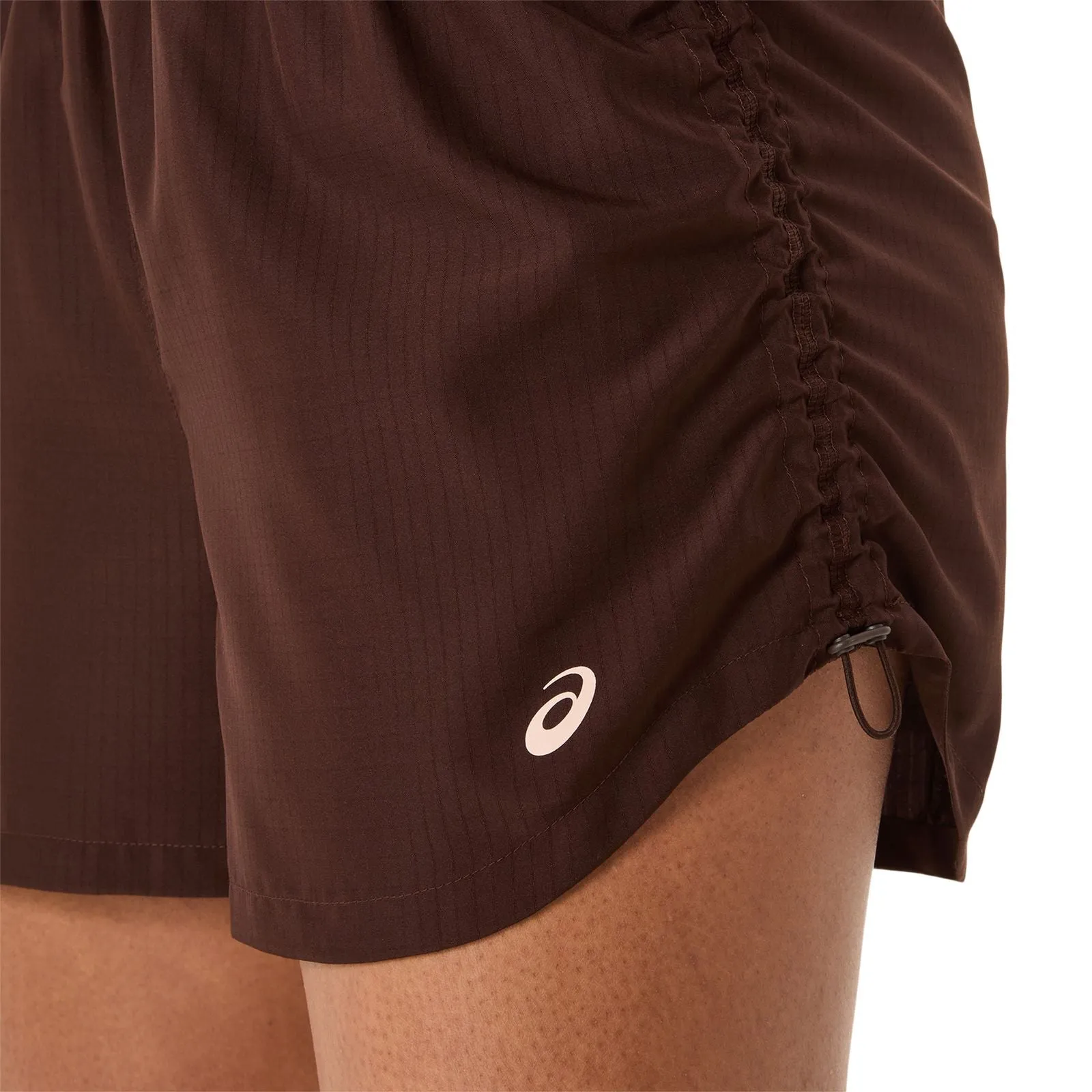 Asics Nagino Run 4" Womens Shorts Stain Repellent Treatment Durable Feel