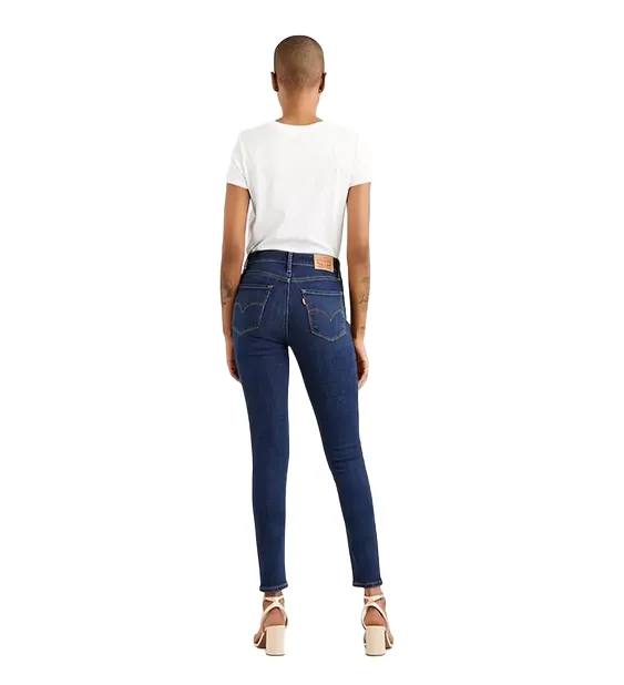 Cool And Simple Levi's pantalone jeans da donna 721 Skinny a vita alta 18882-0047 blu