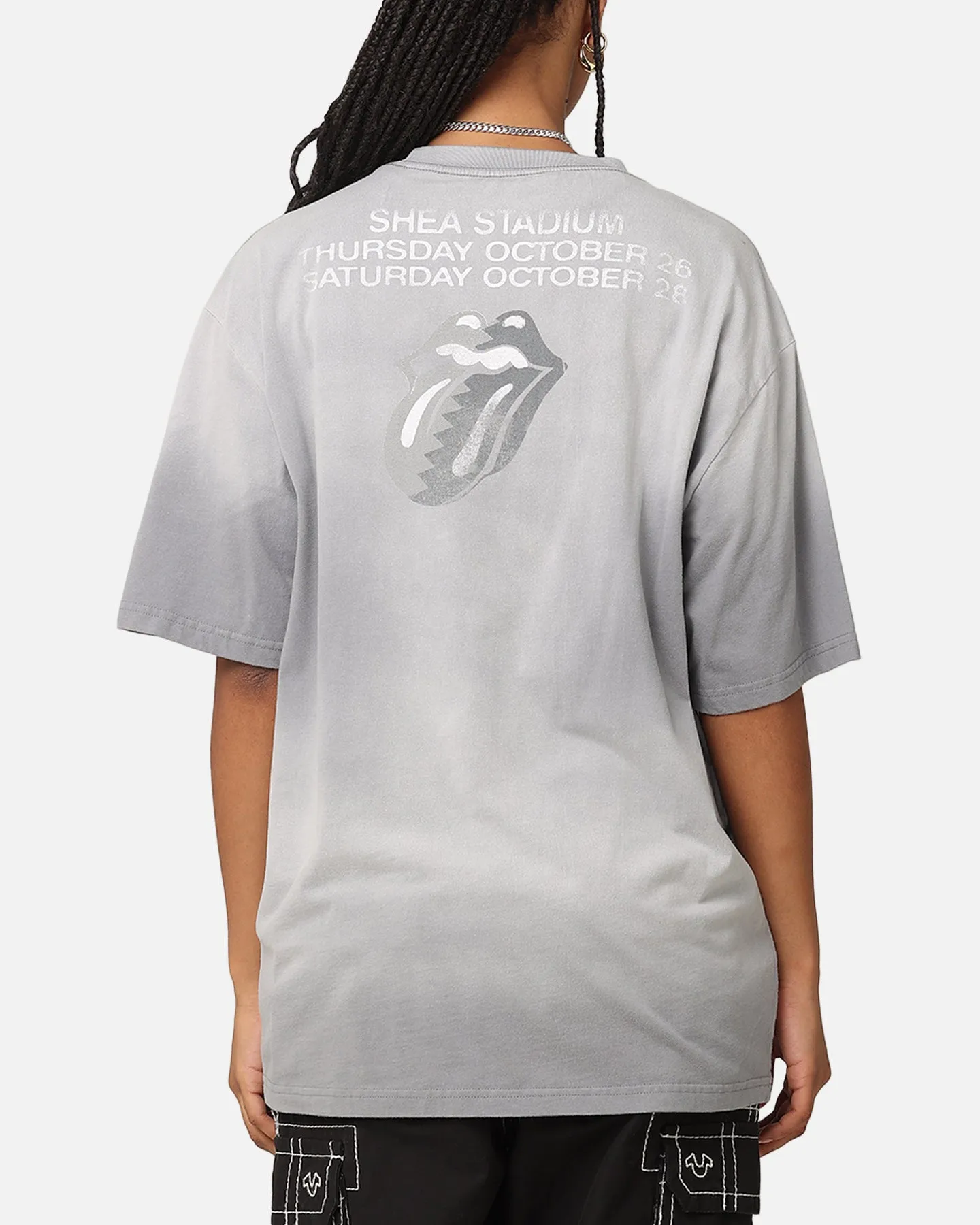 The Rolling Stone The Stones Sunfade T-Shirt Sun Washed Blue birthday party