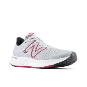 Dynamic Fit Collar Energy Returning Midsole Fresh Foam X 880v13 - Aluminum Grey with Crimson and Black - Men's