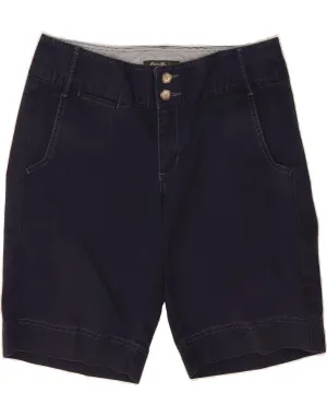 EDDIE BAUER Womens Blakely Fit Casual Shorts US 6 Medium W30  Navy Blue Quick Action Snag Free Design