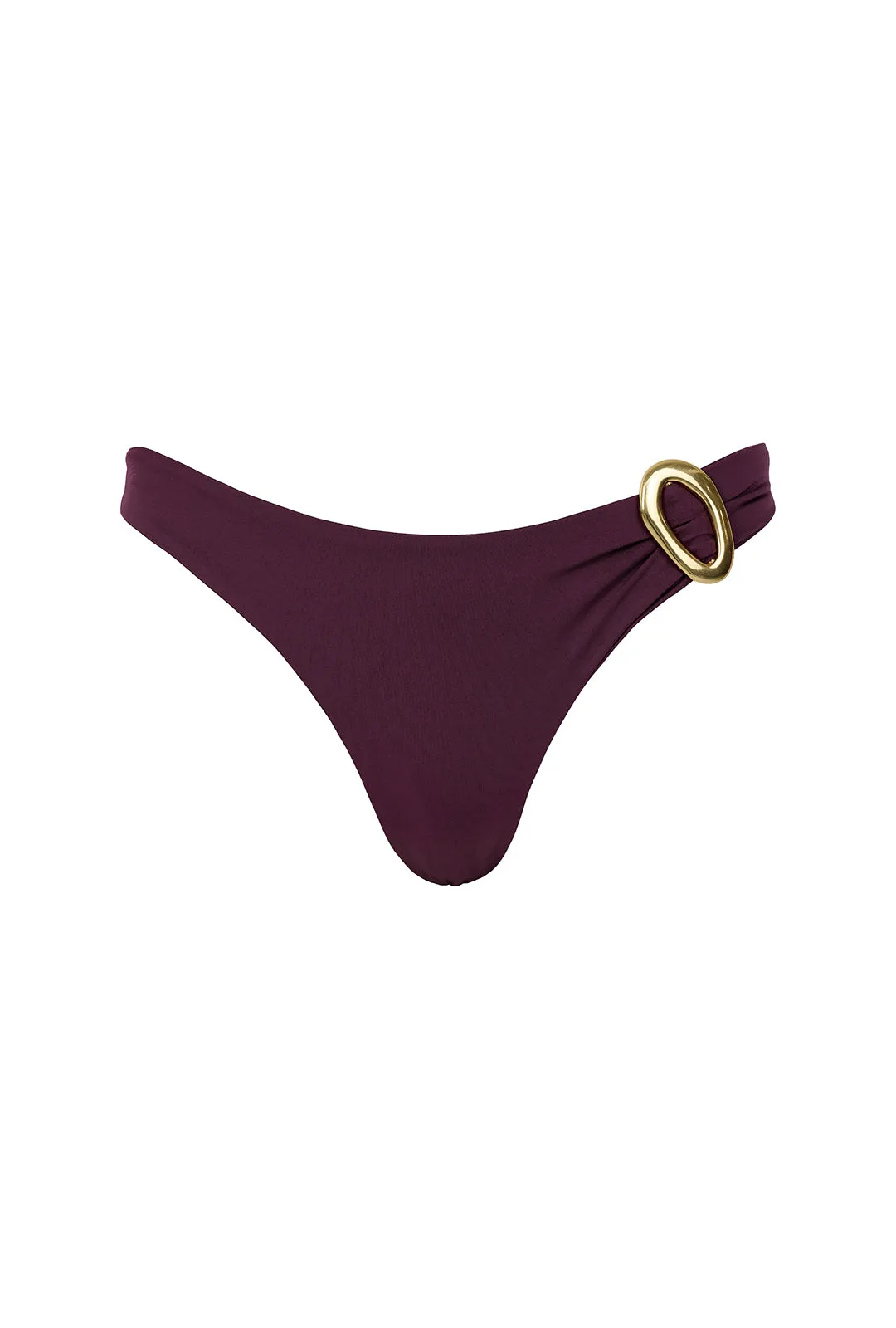 Cabo Verde Bottom - Plum Abrasion Resistant Zipper