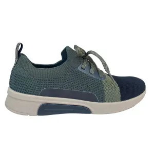 Skechers scarpa sneakers da donna Sequoia 68717 OLBK verde oliva nero Heel Clutching System