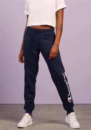 Champion Women's Script Cuff Pants Navy Timeless Style